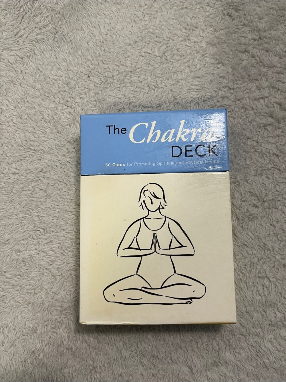 The Chakra Deck -50 cards inside